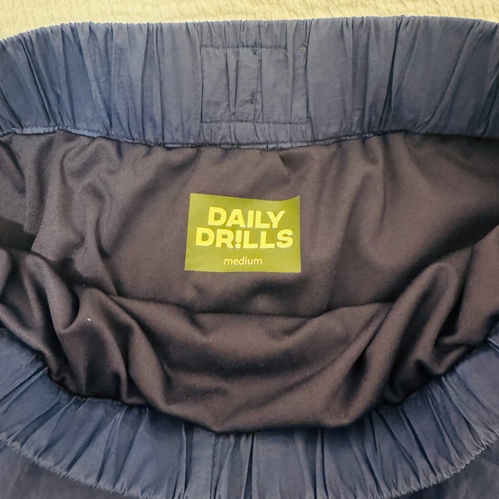Daily Drills Navy Athletic Shorts - Picture 5 of 5